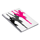 Tänzer Notizblock (Rechte Seite)