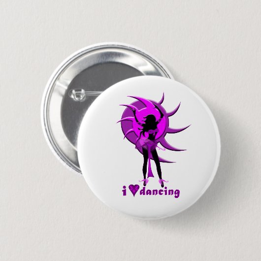 Tänzer *Onca* Button (Vorne & Hinten)