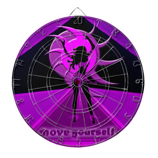 Tänzer *Onca* Dartscheibe (vorne)