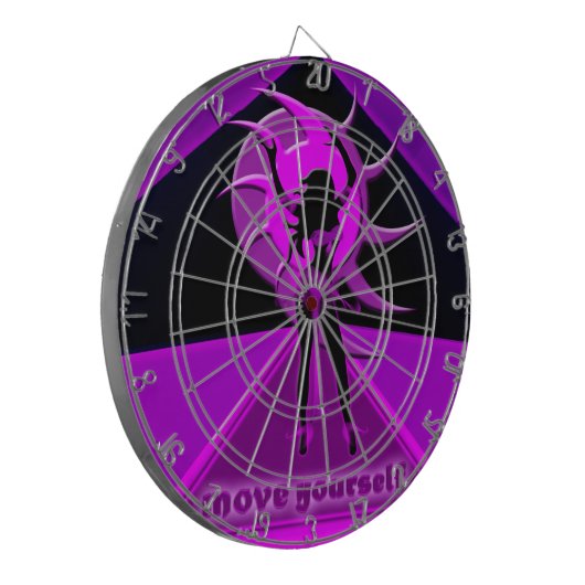 Tänzer *Onca* Dartscheibe (Vorderseite Links)