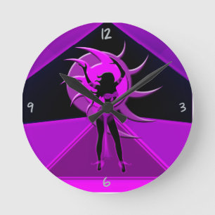 Tänzer *Onca* Runde Uhr