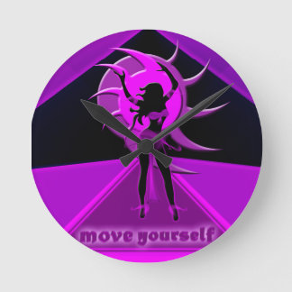 Tänzer *Onca* Runde Wanduhr