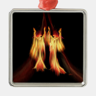 Tänzer Ornament Aus Metall