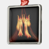 Tänzer Ornament Aus Metall (Links)