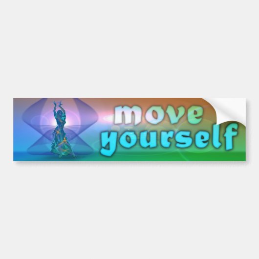 Tänzer *Pheja* Autoaufkleber (Vorne)