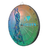 Tänzer *Pheja* Dartscheibe (Vorderseite rechts)