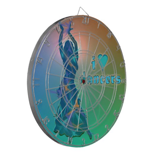 Tänzer *Pheja* Dartscheibe (Vorderseite Links)