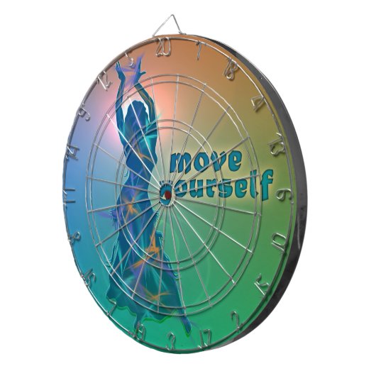 Tänzer *Pheja* Dartscheibe (Vorderseite rechts)