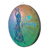 Tänzer *Pheja* Dartscheibe (Vorderseite rechts)