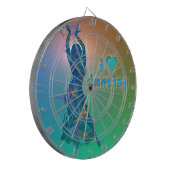 Tänzer *Pheja* Dartscheibe (Vorderseite Links)