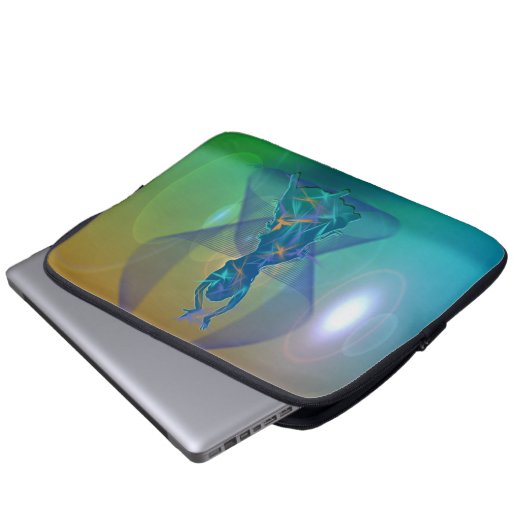 Tänzer *Pheja* Laptopschutzhülle (Vorne Knopf)