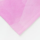 Tänzer Pink & Blue Abstrakt Ballerina Blanket Fleecedecke (Ecke)