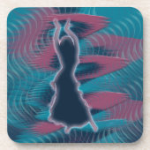 Tänzer *Porcha* Getränkeuntersetzer (Vorderseite)