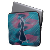 Tänzer *Porcha* Laptopschutzhülle (Vorderseite Links)