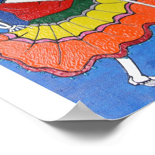 Tänzer Poster (Ecke)