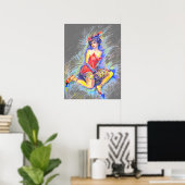 Tänzer Poster (Heimbüro)