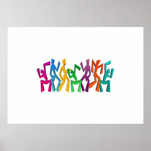 Tänzer Poster (Vorne)