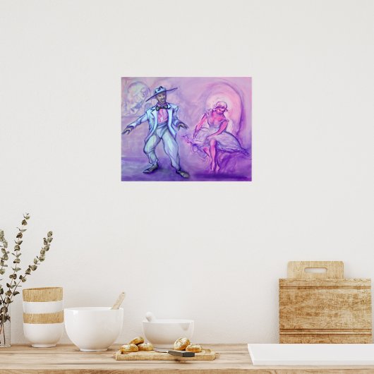 Tänzer-Poster Poster (Küche)