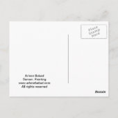 Tänzer, Postkarte (Rückseite)