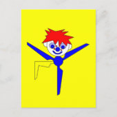 Tänzer Postkarte (Vorderseite)