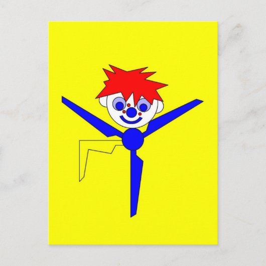 Tänzer Postkarte (Vorderseite)