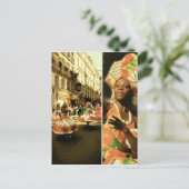 Tänzer Postkarte (Stehend Vorderseite)