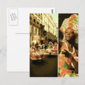 Tänzer Postkarte (Vorne/Hinten)