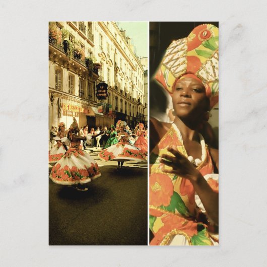 Tänzer Postkarte (Vorderseite)