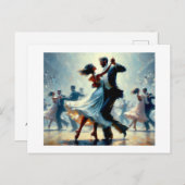 Tänzer, Postkarten (Vorne/Hinten)