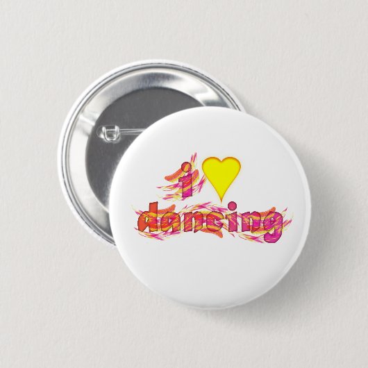 Tänzer *Rayjii* Button (Vorne & Hinten)