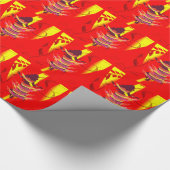 Tänzer *Rayjii* Geschenkpapier (Ecke)