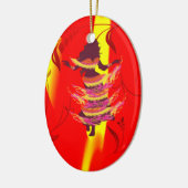 Tänzer *Rayjii* Keramikornament (Links)