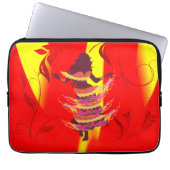 Tänzer *Rayjii* Laptopschutzhülle (Vorderseite)