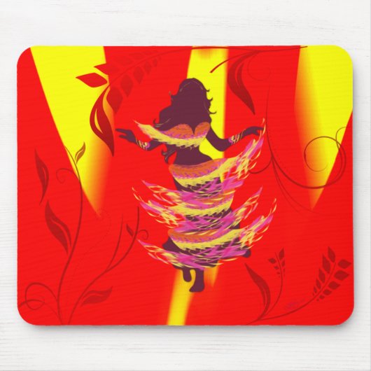 Tänzer *Rayjii* Mousepad (Vorne)