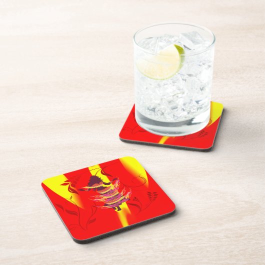 Tänzer *Rayjii* Untersetzer (Rechte Seite)