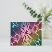 Tänzer (Regenbogen - Drehung) Postkarte (Stehend Vorderseite)