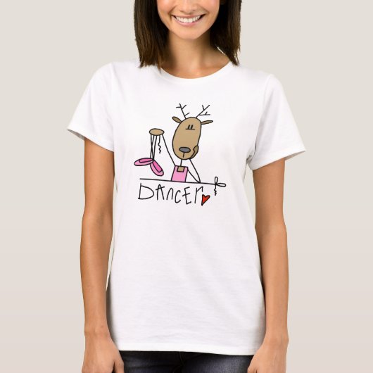 Tänzer-Ren-T - Shirts und Geschenke (Vorderseite)