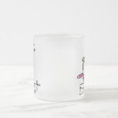 Tänzer-Ren-T - Shirts und Geschenke Mattglastasse (Mittel)