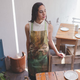 Tänzer, Rosa und Grün von Degas, Art Schürze