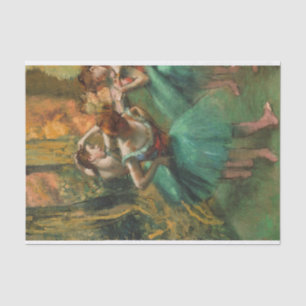 Tänzer, Rosa und Grün von Degas, Art Seidenpapier