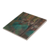 Tänzer, Rosa und Grün von Edgar Degas Fliese (Seite)