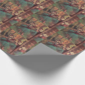 Tänzer, Rosa und Grün von Edgar Degas Geschenkpapier (Ecke)