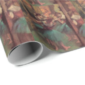 Tänzer, Rosa und Grün von Edgar Degas Geschenkpapier (Rolleneckpunkt)