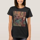 Tänzer, Rosa und Grün von Edgar Degas T-Shirt (Vorderseite)