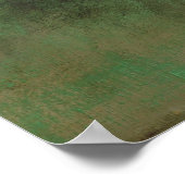 Tänzer, rosa und grüne Edgar Degas Poster (Ecke)