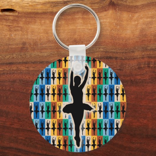 Tänzer Schlüsselanhänger (Vorderseite)