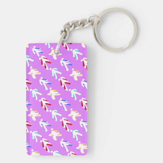 Tänzer Schlüsselanhänger (Rückseite)