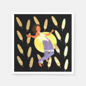 Tänzer Serviette (Vorderseite)