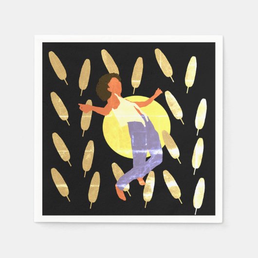 Tänzer Serviette (Vorderseite)