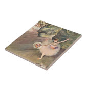 Tänzer / Star des Balletts - Degas Malerei Fliese (Seite)